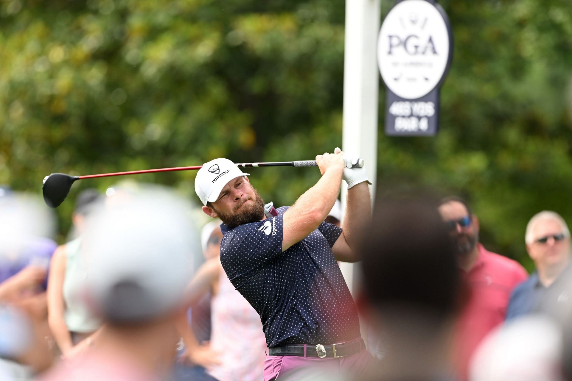 Tyrrell Hatton at the 2025 PGA Championship - Round Two - Source: Getty